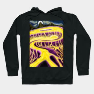 Moonlight lava flow Hoodie